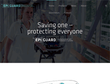 Tablet Screenshot of epiguard.com